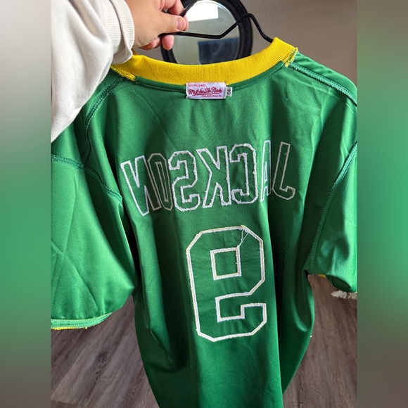 Reggie Jackson A’s Mitchell & Ness Jersey size 54 - Picture 7 of 11